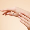 MILACOLATO 925 Sterling Silver Fidget Rings For Women Girl Open