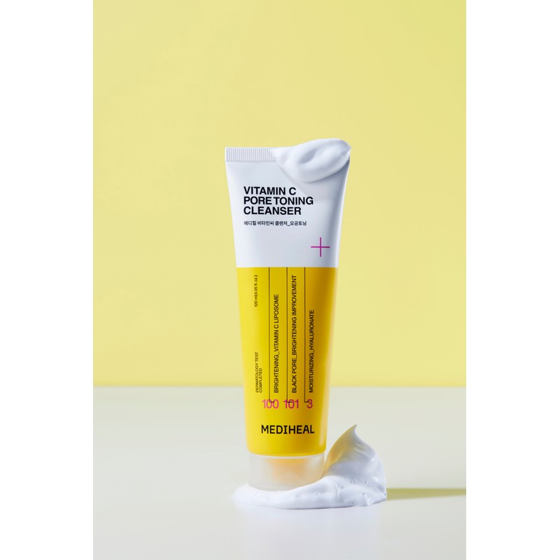 Mediheal Vitamin C Pore Tightening Cleansing Foam 120ml, 1 pc