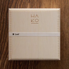 HAKO Leaf Incense, Hako HA Ko, 6 Pieces, Box Included, 1702 Kaorujudo, Made in Japan, Paper Incense, Washi