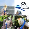 FORZENA Birds Adjustable Harness and Leash, Parrot Outdoor Flying Training