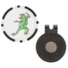 Golf Marker with Hat Clip Magnetic Double Sided Design Green
