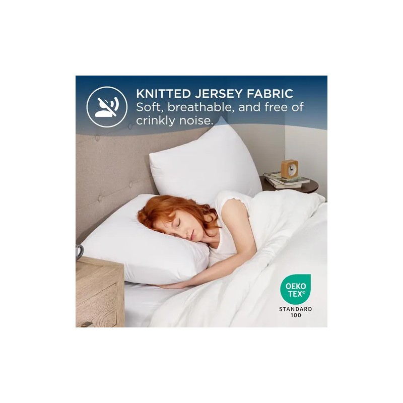 2pcs Funda De Almohadas Impermeable Protector -estándar