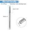 sourcing map 4pcs Straight Flute Screw Taps 1/4-20 UNC 2B