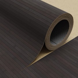 DE-COmmerce Flexbamboo finished parquet flooring with non-slip backing, colour: ebony