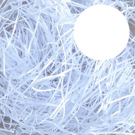 Paper Washer, Wrapping Material, Cushioning Material; 45 Colors to Choose from; Made in Japan; 0.1 inch (3 mm) Width 17.6 oz (500 g) (31 White) Paper Cushion, Cute