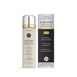 Jerome Alexander MagicMinerals AirTint Tinted Moisturizer AirBrush Spray Light Shade | Tinted Moisturizer Spray with Anti-Aging Ingredients | Dark
