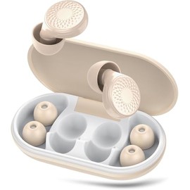 Ultra-Comfy Reusable Noise-Reducing Earplugs for Sleep, Deep Focus, Travel, Noise Sensitivity ，Clear Sound Quality