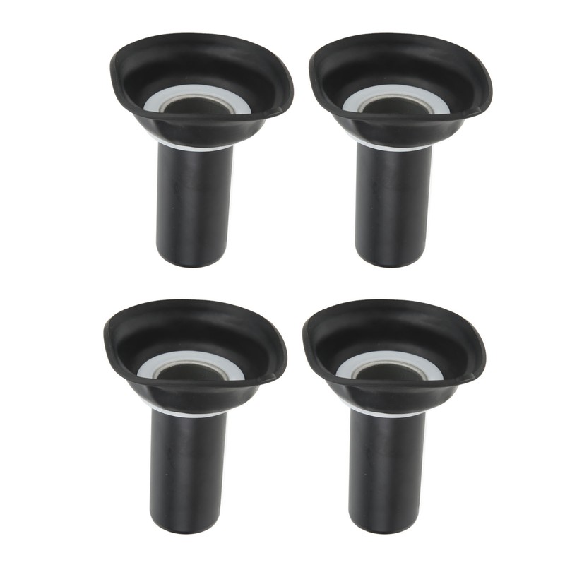 4sets Carburetor Vacuum Diaphragms Plunger Kit Replacement for Vmax 1200