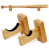 AK KYC Baseball Bat Display Case Holder Wall Mount Horizontal