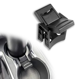 Center Console Cup Holder Insert Divider, Cup Holder Insert Fits Most Cup Sizes, Compatible with Toyota Highlander 2014 2015 2016 2017 2018 2019 Year, Replaces 55618-0E170-C0