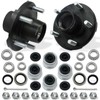 2 Sets 2000lb Trailer Hub Kit 5 Bolt 4.5" Trailer