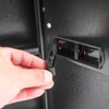 In-Wall Safe, Steel Hidden Wall Safe with 2 Removable Shelf
