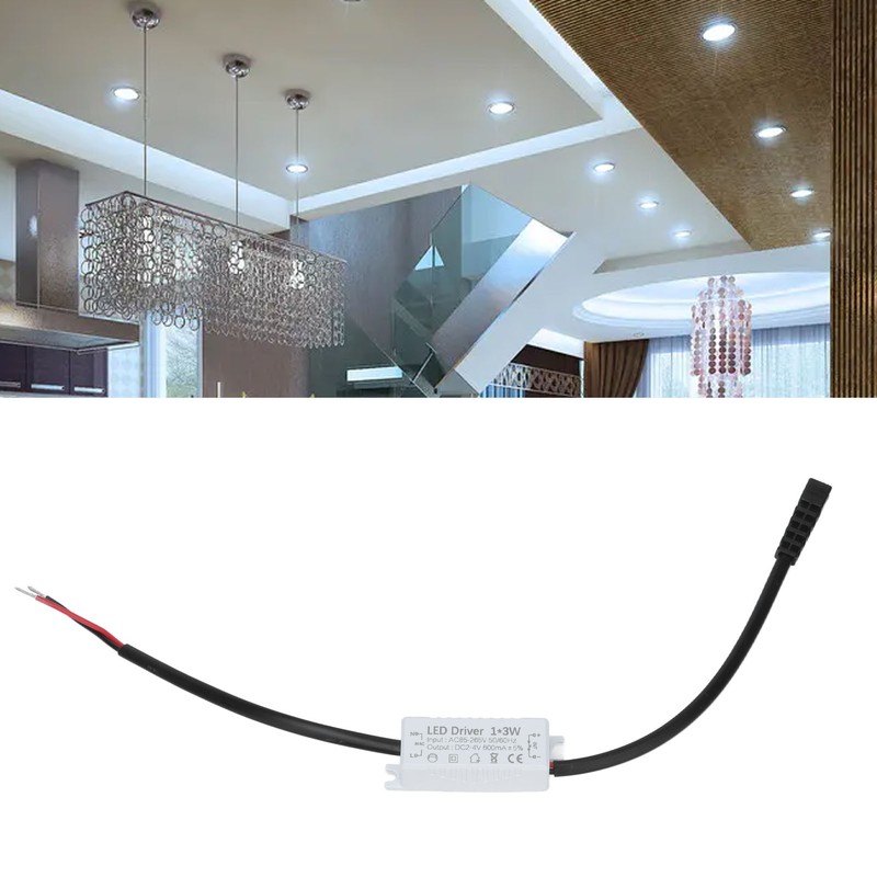 LED Driver AC 85‑265V to 2‑4V DC Power Supply Transformer