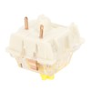 45Pcs Mechanical Keyboard Switches Waterproof Backlight Silent Linear Mechanical Key