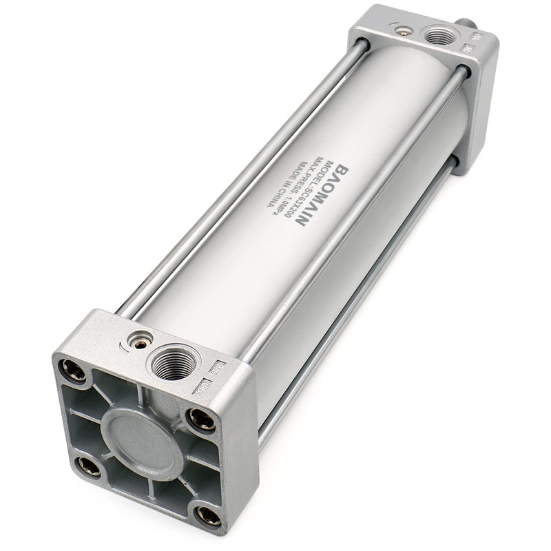 Baomain SC 63x200 Pneumatic Cylinder, 2-1/2" Bore, 8" Stroke, 3/8"