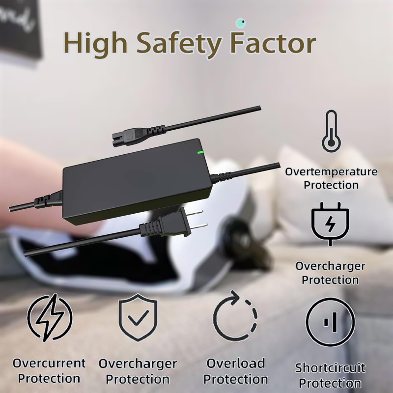 24V Foot Massager Charger for Cloud Massage 9486098094 Shiatsu Massager