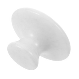 Baluue Jade Mushroom Head Massager Hot Cold Facial Spa Tool for Gua Sha Techniques Reduces Puffiness Durable Jade Construction for All Skin Types