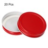 uxcell Mason Jar Lids, 70mm/2.76" Regular Mouth Tin Plate Caps