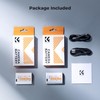 K&F CONCEPT 2520mAh DMW-BLK22 Battery, 2-Pack USB-C 2.5H Full Charged