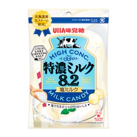 UHA Mikakuto Mikakuto Tokuno Milk 8.2 Salt Milk, 2.6 oz (75 g) x 6 Bags
