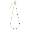 Natural Stone Green Beads Choker Necklaces for Women Trendy Dainty