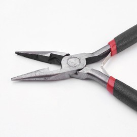 Gelirda 3Pcs Dark Blue Professional Plier Supplies Set Jewelry Making Contruction Pliers Tools Kit for Jewelry Making Craft Beading Wire Wrapping Repair