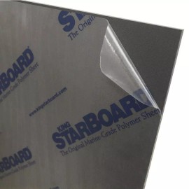 Starboard Black King Starboard HDPE Polymer Plastic Sheet 1/2” - 0.500" You Pick The Size - 26" x 47"