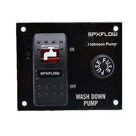 JOHNSON PUMP - SPX FLOW 82024 Wash Down Panel Switch, Black