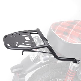 TECTEK Motorcycle Rear Luggage Rack Compatible with Monkey 125(JB02/JB03) Z125 2018-2024 Steel Cargo Carrier Storage Rack Monkey Accessories, Black