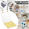 Rainmae 12"x12" Scrapbook Paper Storage, Stackable Kids Artwork Storage Organizer