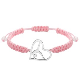 Gymnastics Gifts Gymnastics Bracelet Gymnastics Necklace Gymnastics Stuff Always Remember You are Braver Than You Think Gymnast Gift (Pink gymnastics gift 4)