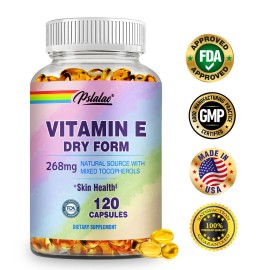 pslalae Vitamin E - for Glowing Face Strong Hair  Immunity Enhancement,Ac