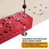 Kingson Shelf Pin Jig and Hinge Jig 2-in-1 – Aluminum