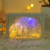 Papercut Light Box Soft Warm Light Romantic USB Battery Powered