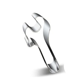 WJSYSHOP Adjustable Wrench Coach Spanner Shape Cookie Cutter