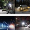 HANNAHONG 2 Pack 30W LED Flood Lights with Plug,3000lm Super