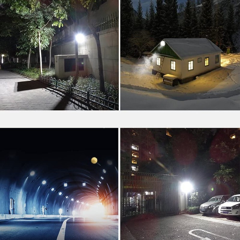 HANNAHONG 2 Pack 30W LED Flood Lights with Plug,3000lm Super