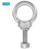 TA-VIGOR 3Pcs M6 x 20mm Lifting Long Eye Bolt, 304