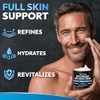 Menvils Crema Hidratante Facial Hombres Antienvejecimiento Antiarrugas Colágeno Retinol Vitamina