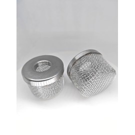 2-Pack181073 181-073 Inlet Strainer Screen Filter with 1/2" NPT Thread Stainless Steel for Airless Paint Sprayer 455 495 Ultra 500 Ultra Max 695