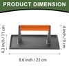 Hamburger Press Professional Heavy Duty Cast Iron Bacon Press Smasher