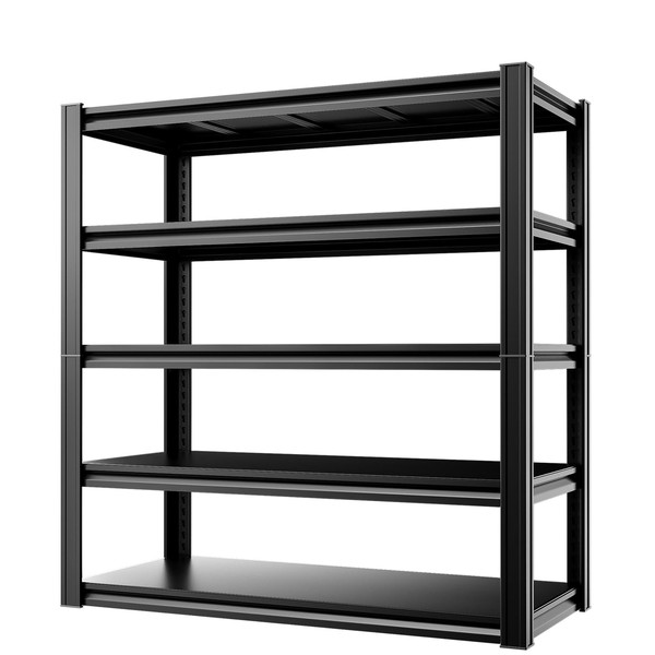 cynnda 5-Tier Heavy-Duty Garage Shelving – 2500LBS Capacity 48" W