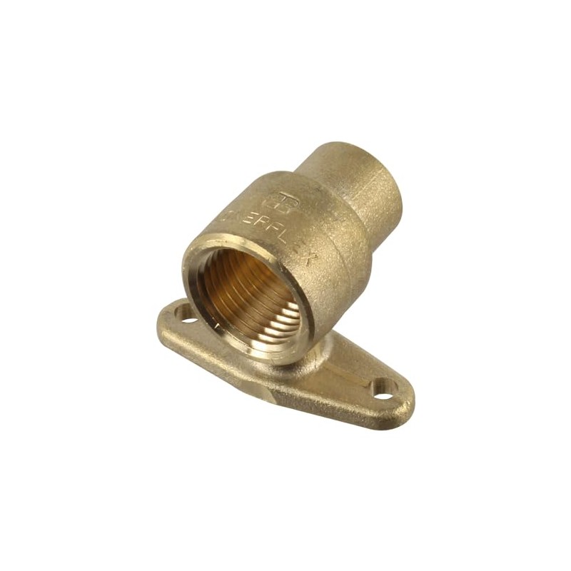 Paxanpax PCK337 Universal Gas Cooker Straight Wall Plate Connector (15mm