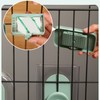 Hanging Automatic Food Water Dispenser Safe Cage Cat Food Water