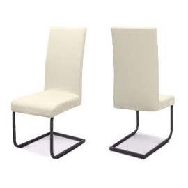 BEAUTEX Chair Covers, Elasticated Stretch Fabric Bi-Elastic Covers, Various Designs and Colours, Set of 2