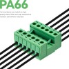 JANDECCN 10Pcs 6 Pin 5.08mm Pitch DIY PCB Mount Screw