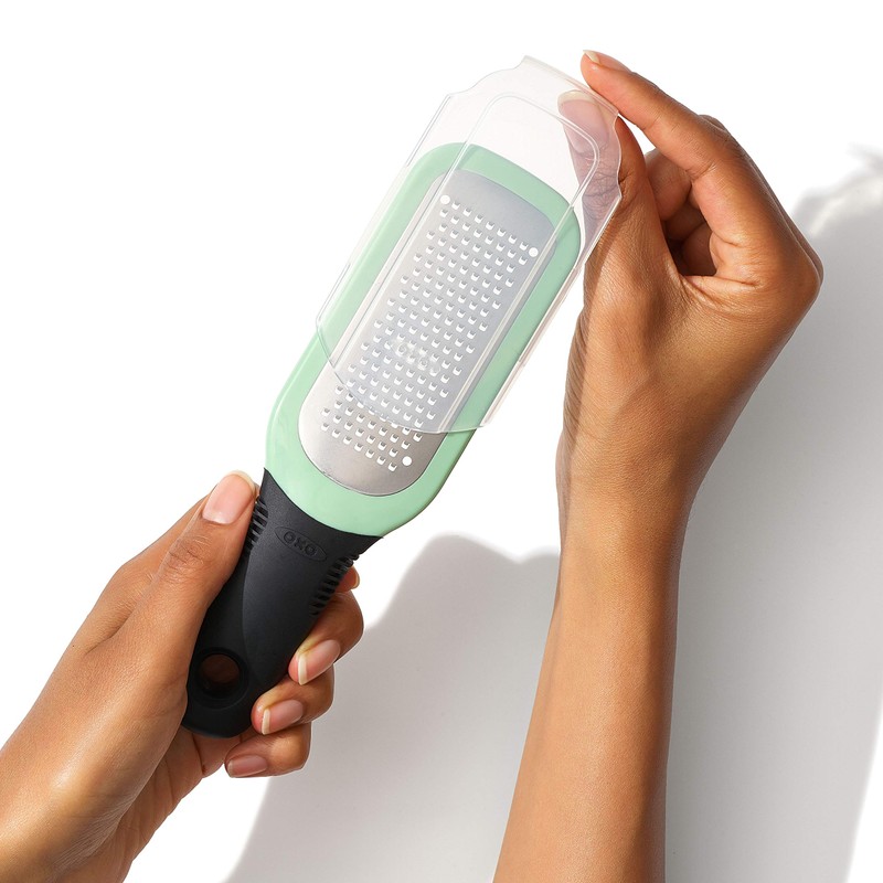 OXO Grater, Ginger & Garlic Grater, Condiment Grater, Mini, Dishwasher