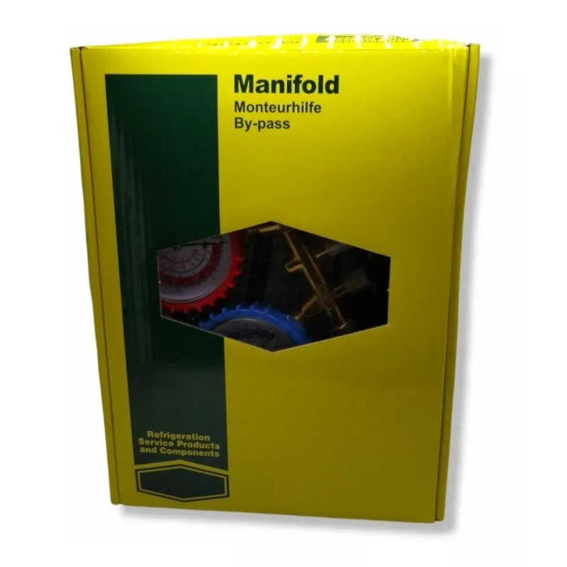 Star Juego Manómetro Refrigeracion R134, R502 R22