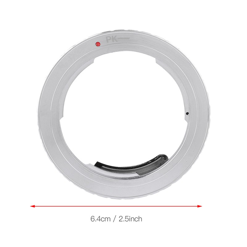 PK-EOS Camera Lens Adapter with Electric Contact for Pentax K