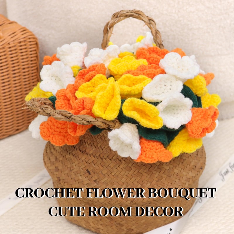 Crochet Lily of the Valley Blanket, Gifts for Women, Cute